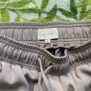 MELLODAY Mauve Drawstring Pants